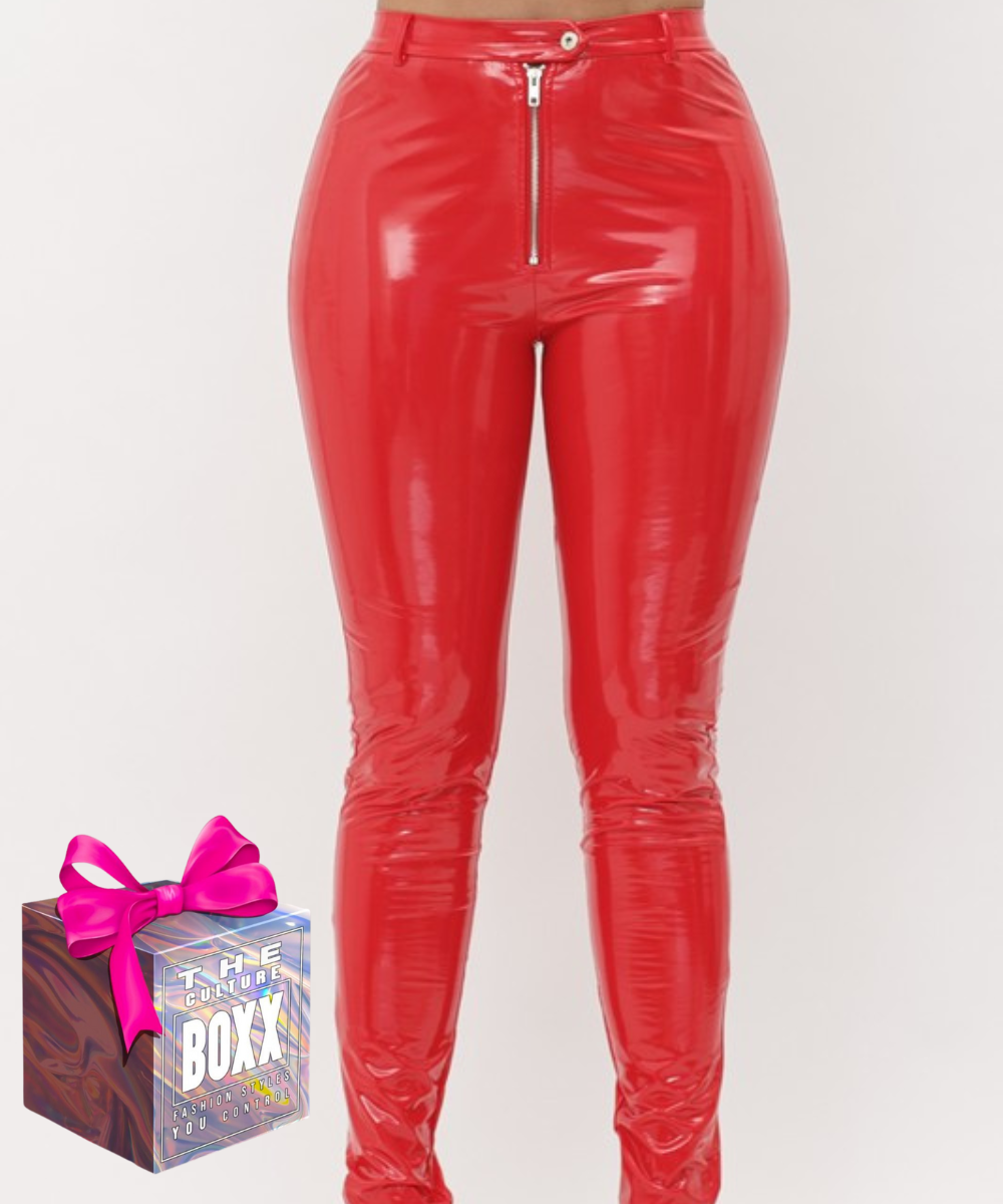 Leather Pants RED